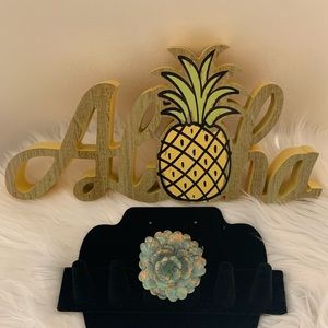 Metal Flower Cuff Bracelet